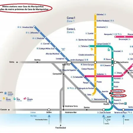 Appartamento Casa Da Mariquinhas Lisbona